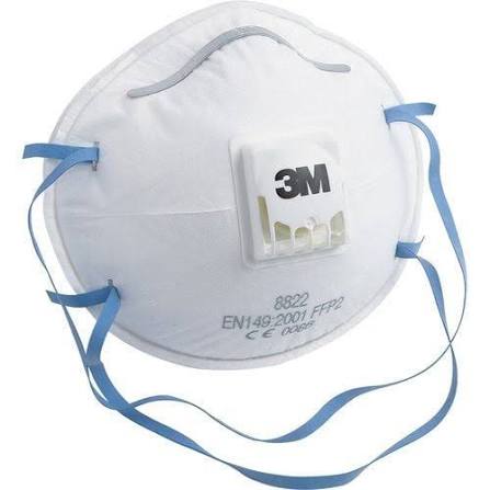 khẩu trang 3m 8822 phòng độc